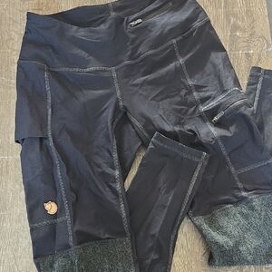 Fjällräven Black Women's Leggings